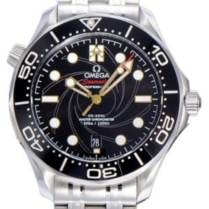 오메가 씨마스터 Diver 300 M James Bond 007 Limited Edition 42mm 210.22.42.20.01.004 Full Steel Black Dial[VS]