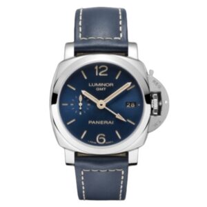 파네라이 루미노르 1950 3 Days GMT 42mm PAM00688 Steel Leather Strap Blue Dial[VS]