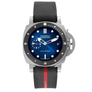 파네라이 섭머저블 Luna Rossa 42mm PAM1565 Steel Rubber Strap Dark Blue Dial[VS]
