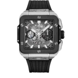 위블로 스퀘어뱅 42mm 821.NM.0170.RX Titanium Rubber Strap Skeletonized[BBF]