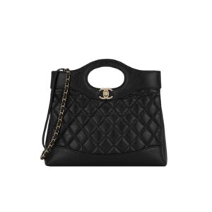 [프리미엄/해외배송]샤넬 31백 미니 CC 체인 백(블랙/금장/카프스킨)