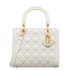 [탑티어/해외배송]디올 레이디 디올 미디엄 백(라떼/까나쥬/램스킨)