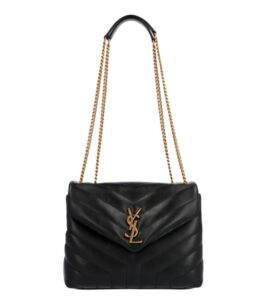 [프리미엄/해외배송]생로랑 루루 스몰(블랙/금장)