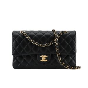 [탑티어/해외배송]샤넬 *정품가죽* 클래식 플랩백 미디엄(블랙/금장/램스킨)