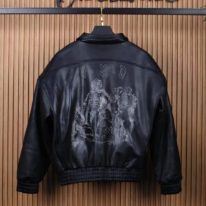 [국내배송]앙팡 리쉬 데프리메 프랭시프 드 라무르 웨스턴 가죽재킷