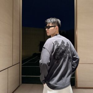 [국내배송]크롬하츠 십자가패치 긴팔티