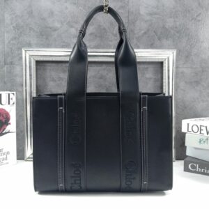 [국내배송]끌로에 WOODY 토트백 미디엄