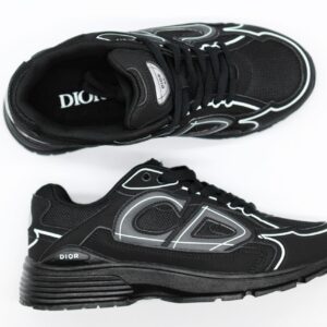 [국내배송]디올 B30 스니커즈 블랙 메시 테크니컬 패브릭