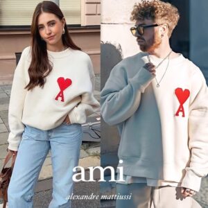 [국내배송]아미 빅패치 커플 맨투맨