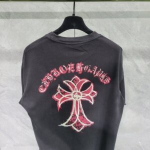 [국내배송]크롬하츠 24SS 십자가 야광 나염 반팔 티셔츠