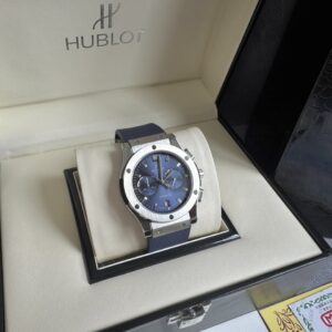 [국내배송]위블로 크로노그래프 티타늄 블루 42mm