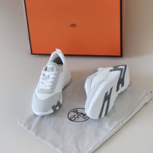 [국내배송]에르메스 [ HRMS ] 수입 바운싱 스니커즈 -그레이-