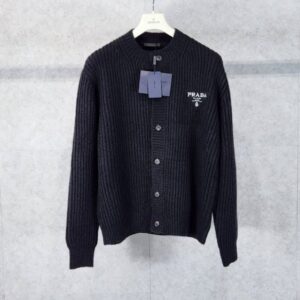 [국내배송]프라다 캐시미어 폴로 가디건