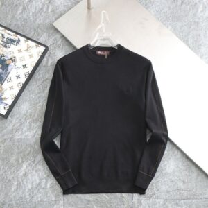 [국내배송]로피아나 2025FW 암스티치 자수로고 울캐시미어 라운드니트