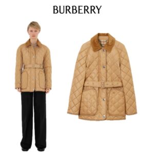 [국내배송]버버리 퀄팅 나일론 반자켓(베이지)