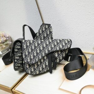 [국내배송]디올 새들백 오블리크 자가드백