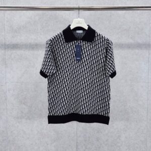 [국내배송]디올 캐시미어 오블리크 폴로 셔츠