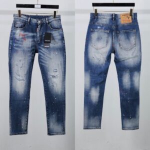 [국내배송]디스퀘어드 레드자수 워싱진