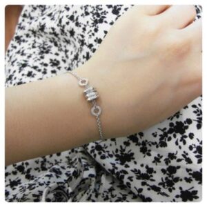 [국내배송]불가리 비제로원 기본 화이트골드 팔찌