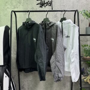 [국내배송]스투시 크롭 윈드자켓