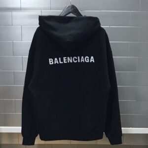 [국내배송]발렌시아가 BALENCIAGA 로고자수 후디