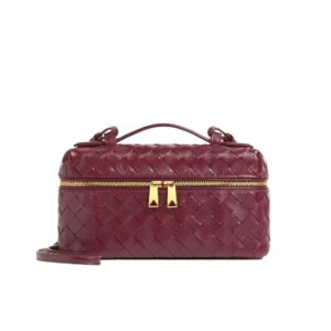 [프리미엄/해외배송]보테가 뱅뱅 베니티 케이스(다크 레드)