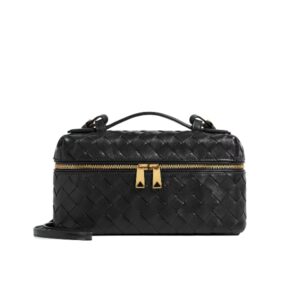 [프리미엄/해외배송]보테가 뱅뱅 베니티 케이스(블랙/금장)