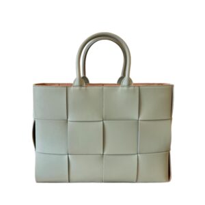 [프리미엄/해외배송]보테가 아르코 토트 백 미디엄(세이지/브라운)